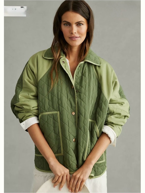 Pilcro Jackets & Blazers - Pilcro Quilted Button Jacket